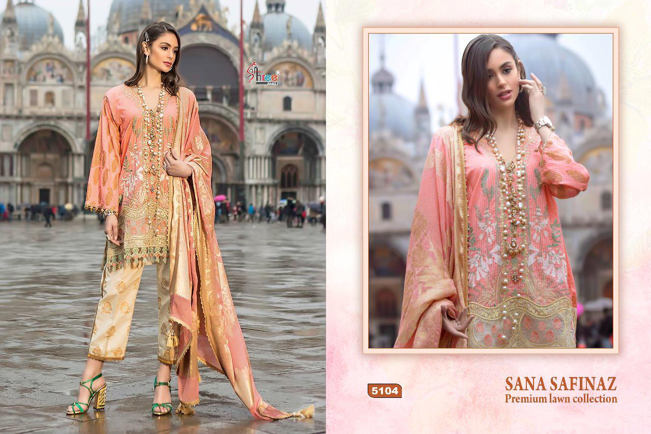Sana Safinaz Premium Lawn By Shree Fabs Pakistani Salwar Kameez Catalogue