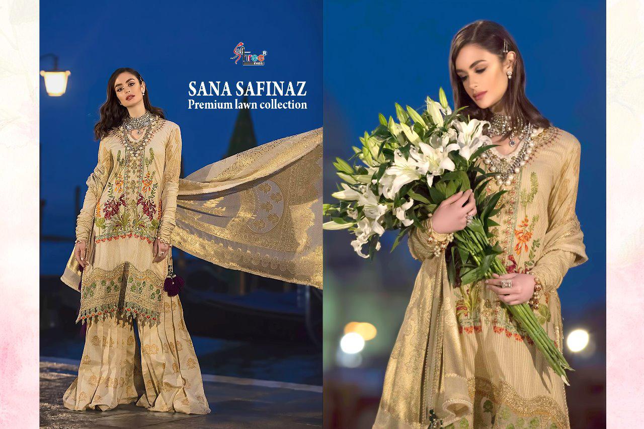 Sana Safinaz Premium Lawn By Shree Fabs Pakistani Salwar Kameez Catalogue