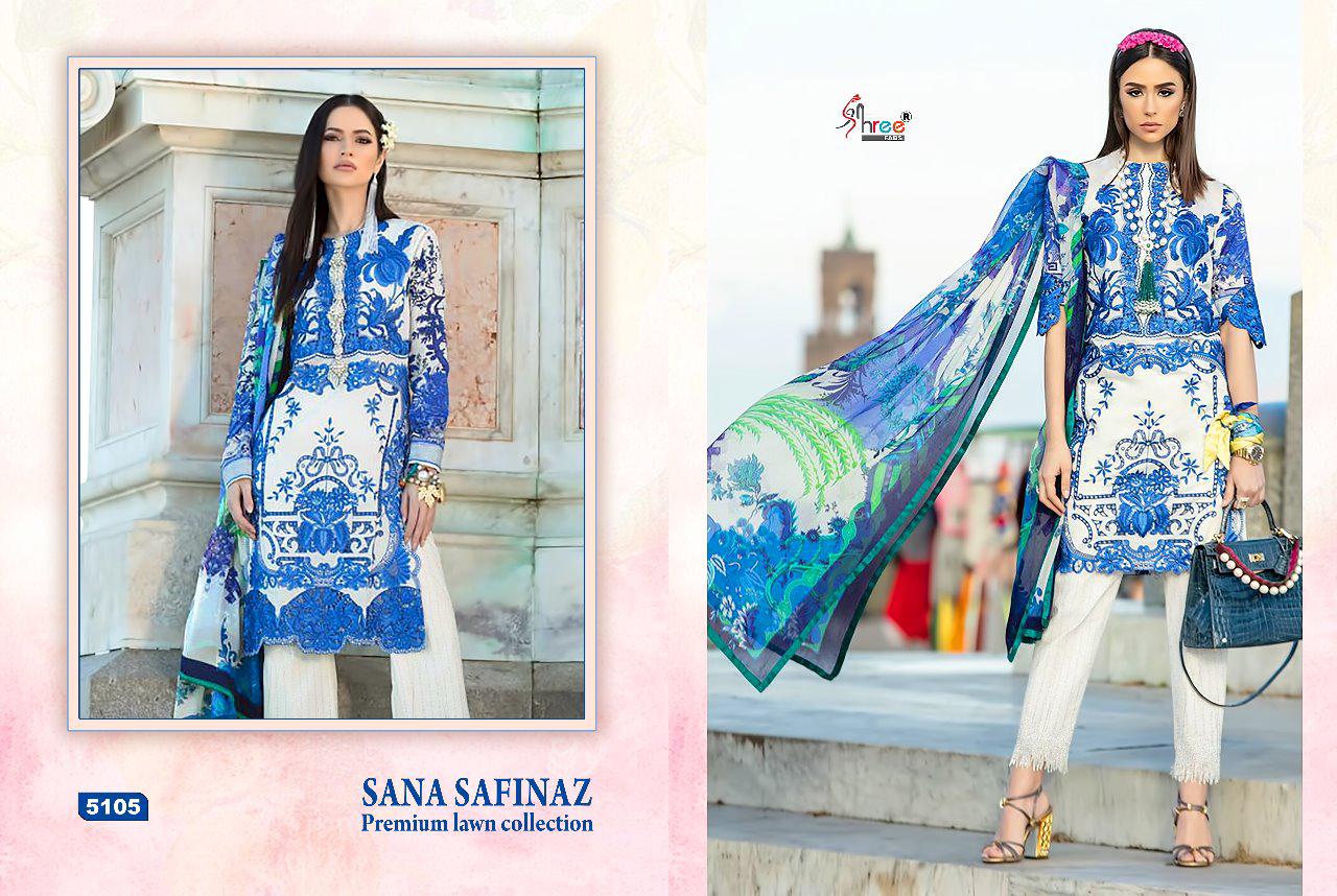 Sana Safinaz Premium Lawn By Shree Fabs Pakistani Salwar Kameez Catalogue