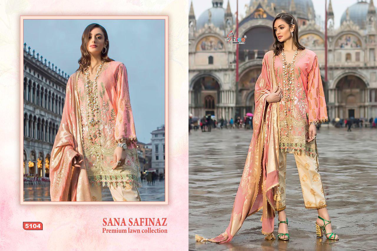 Sana Safinaz Premium Lawn By Shree Fabs Pakistani Salwar Kameez Catalogue
