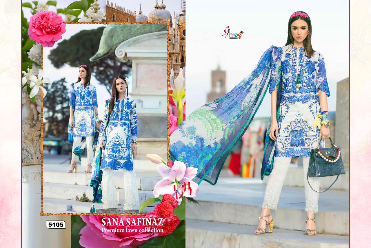 Sana Safinaz Premium Lawn By Shree Fabs Pakistani Salwar Kameez Catalogue