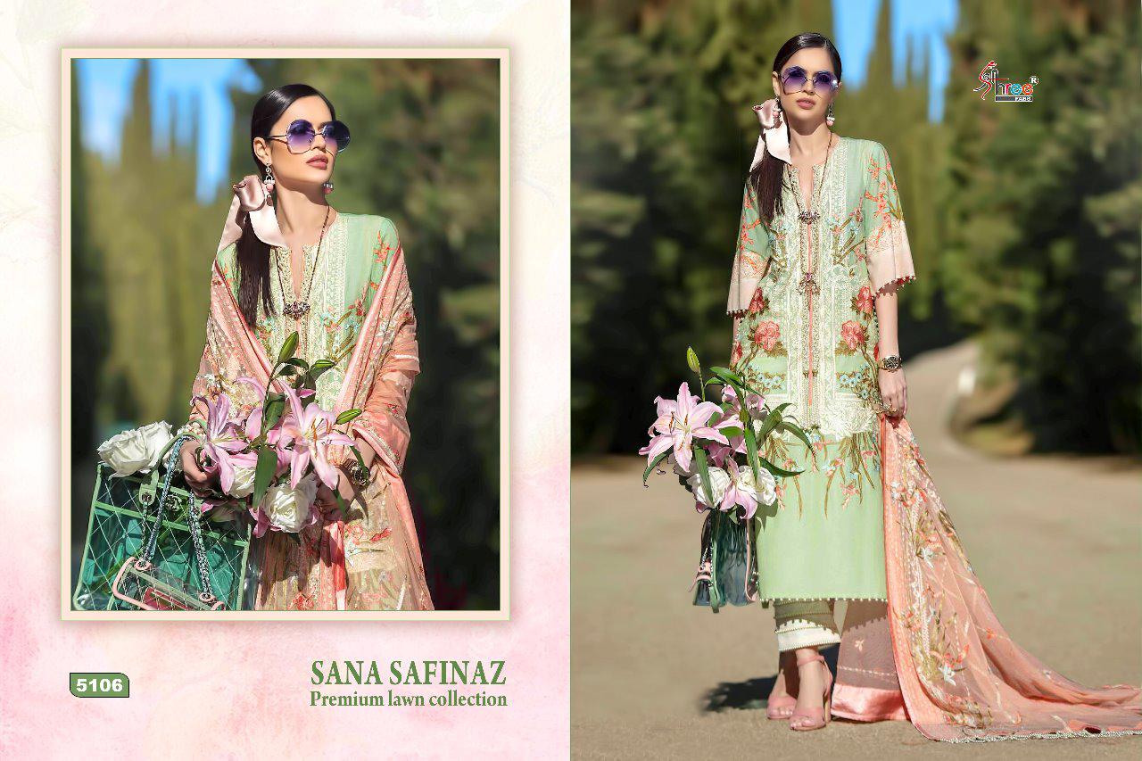 Sana Safinaz Premium Lawn By Shree Fabs Pakistani Salwar Kameez Catalogue