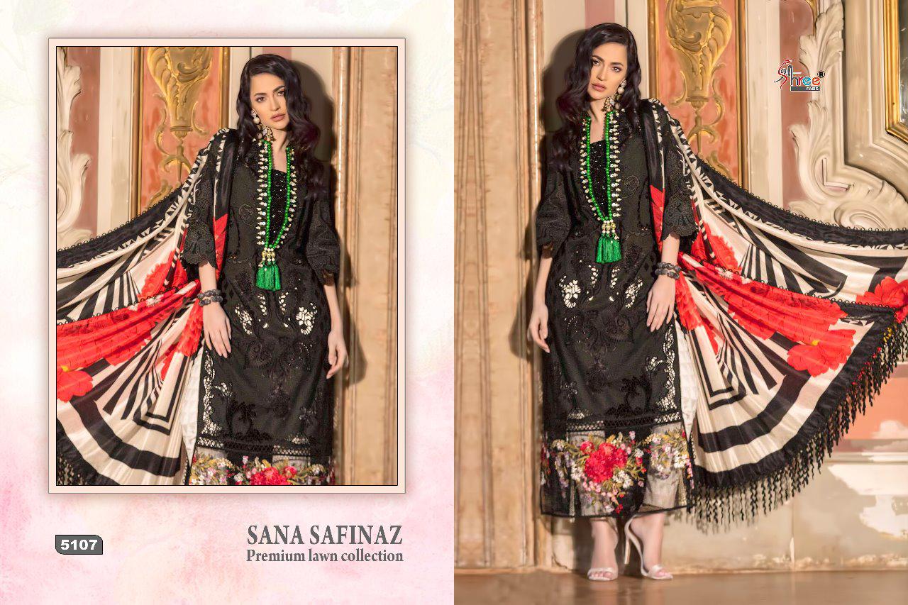 Sana Safinaz Premium Lawn By Shree Fabs Pakistani Salwar Kameez Catalogue