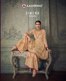 Simona Sharara By Aashirwad Designer Sharara Collection
