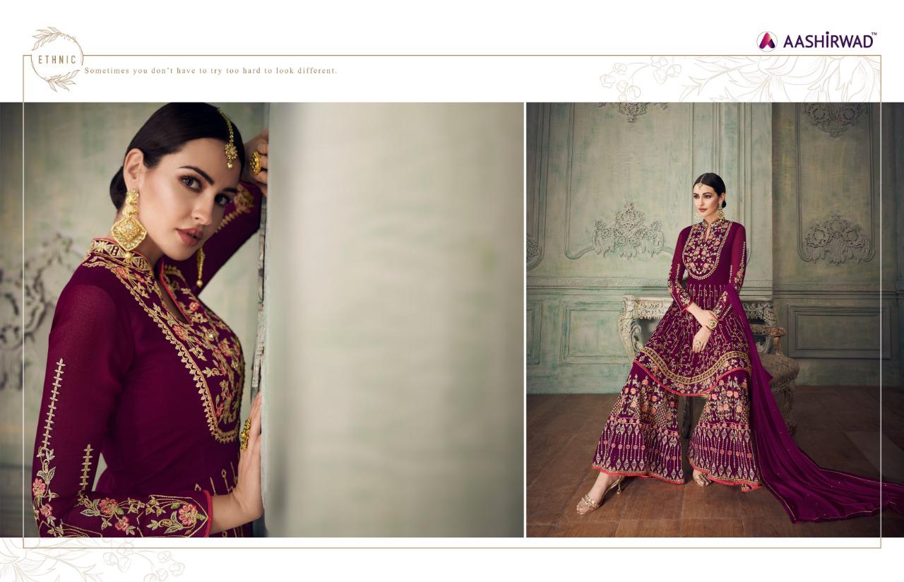 Simona Sharara By Aashirwad Designer Sharara Collection