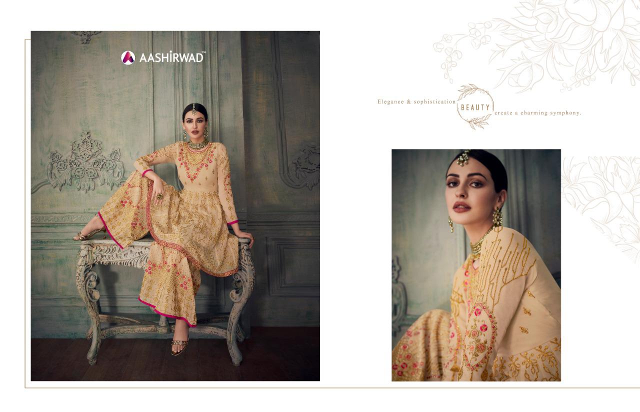 Simona Sharara By Aashirwad Designer Sharara Collection