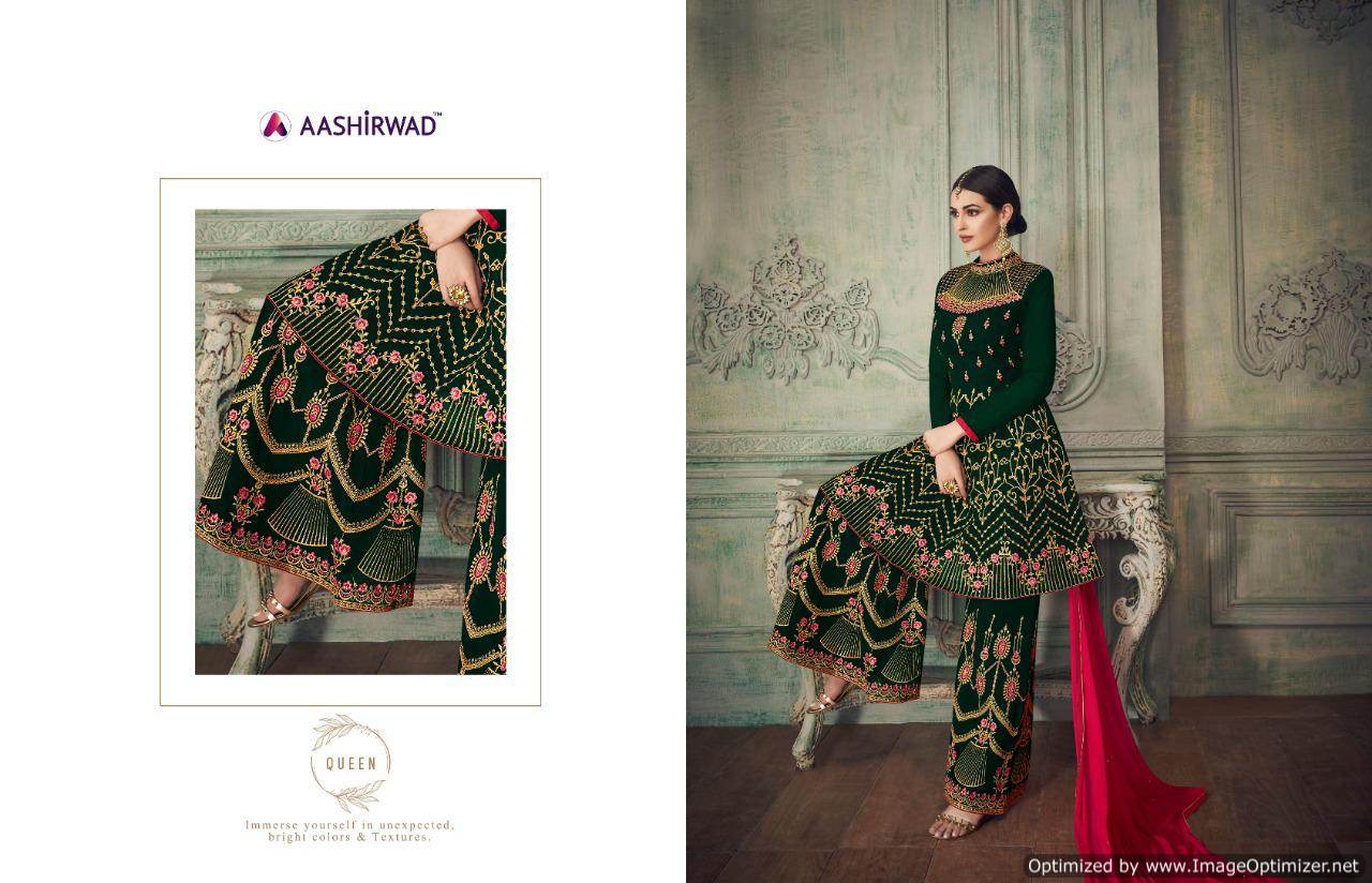 Simona Sharara By Aashirwad Designer Sharara Collection