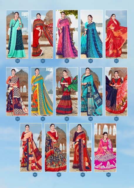 Spalsh Vol 81 By Kodas Printed Saree Catalogue