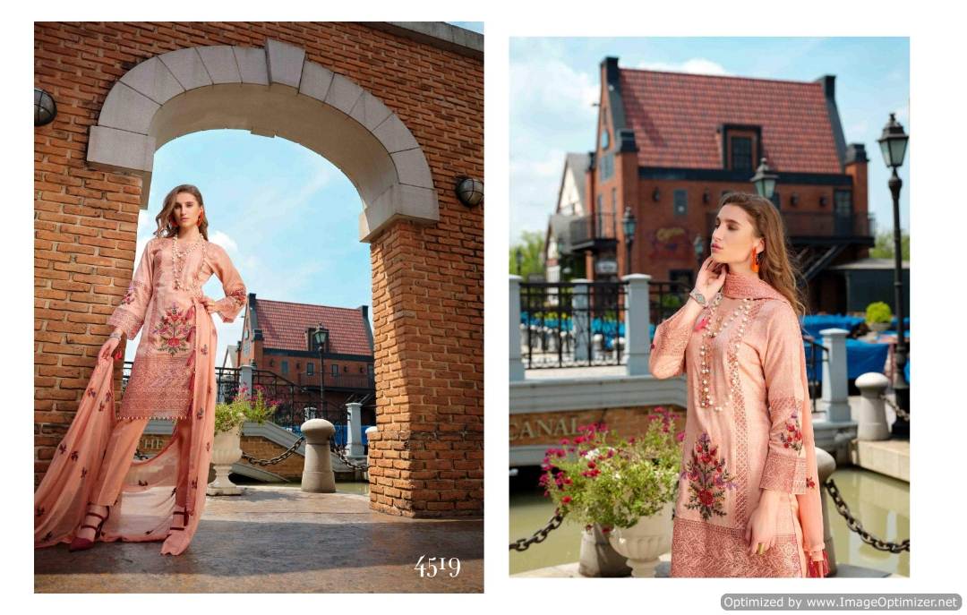Luxury Handloom Jacquard Tawakkal Pakistani Salwar Suits Catalogue
