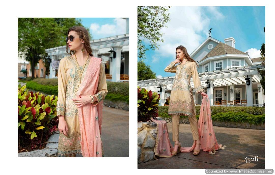 Luxury Handloom Jacquard Tawakkal Pakistani Salwar Suits Catalogue