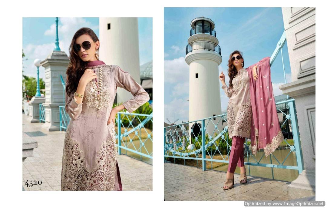 Luxury Handloom Jacquard Tawakkal Pakistani Salwar Suits Catalogue