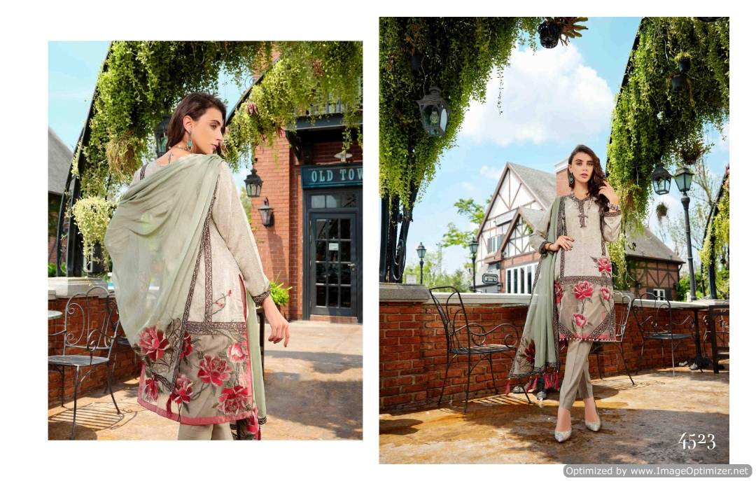 Luxury Handloom Jacquard Tawakkal Pakistani Salwar Suits Catalogue