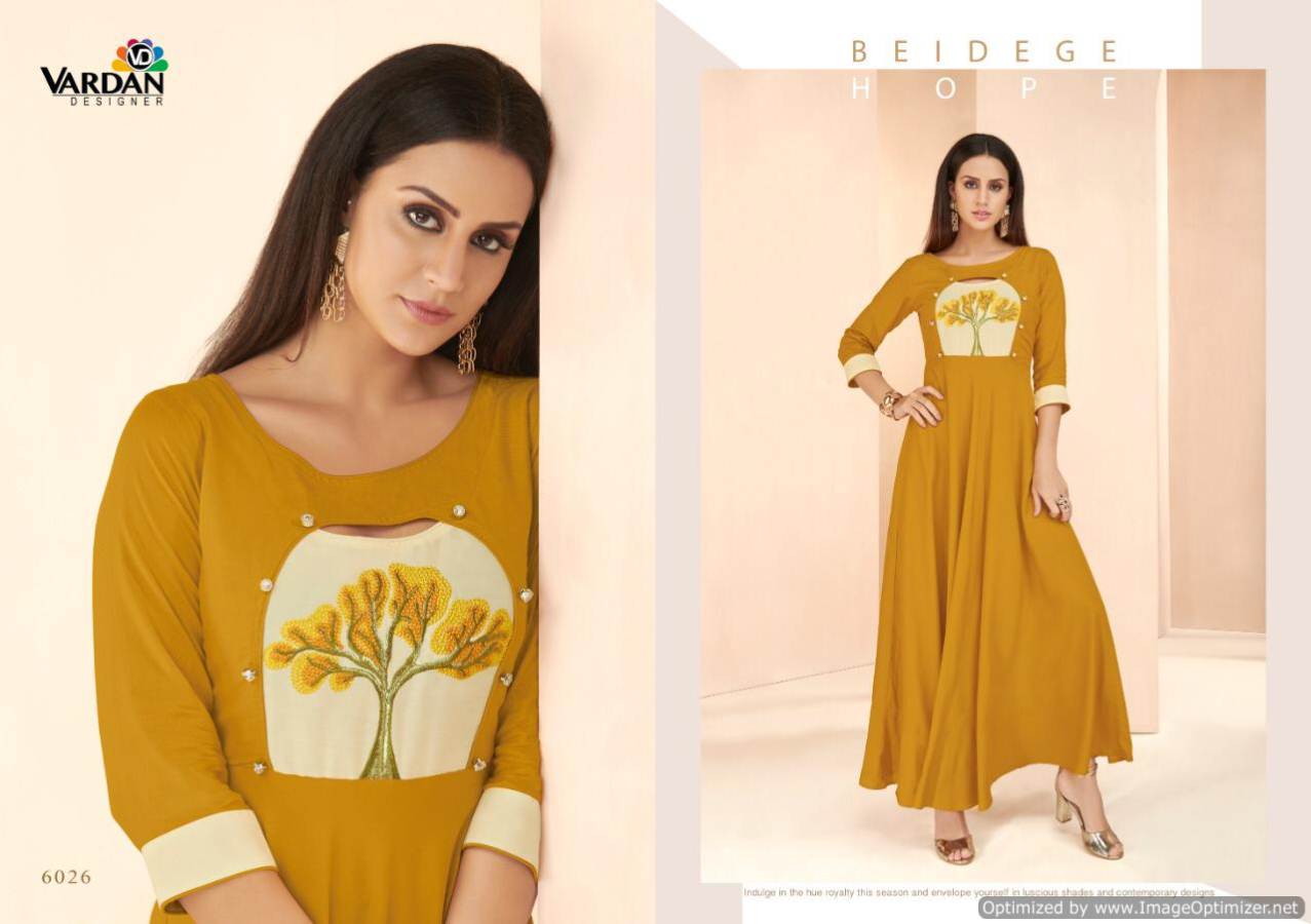 Gulnaz Vol 3 By Vardan Designer Kurtis Catalogue