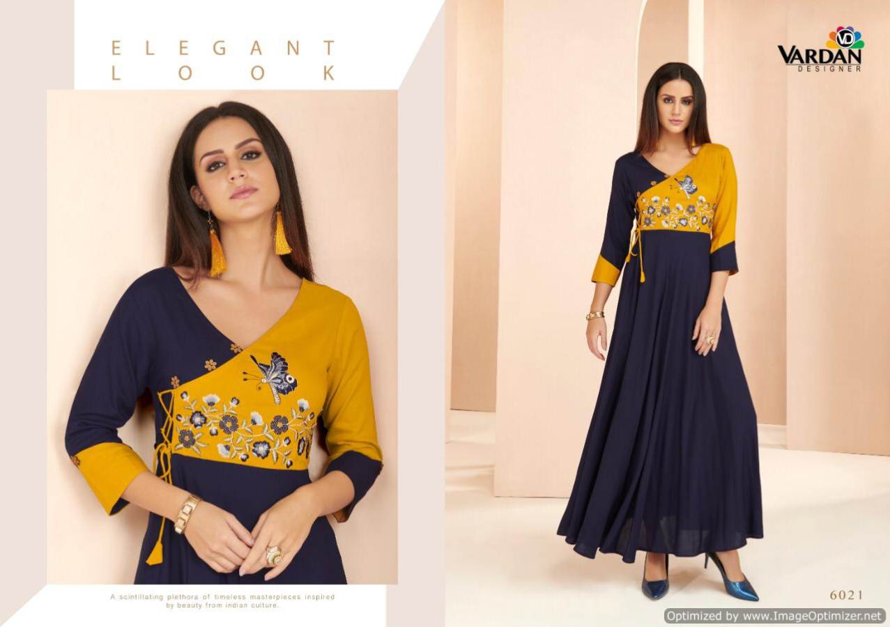 Gulnaz Vol 3 By Vardan Designer Kurtis Catalogue