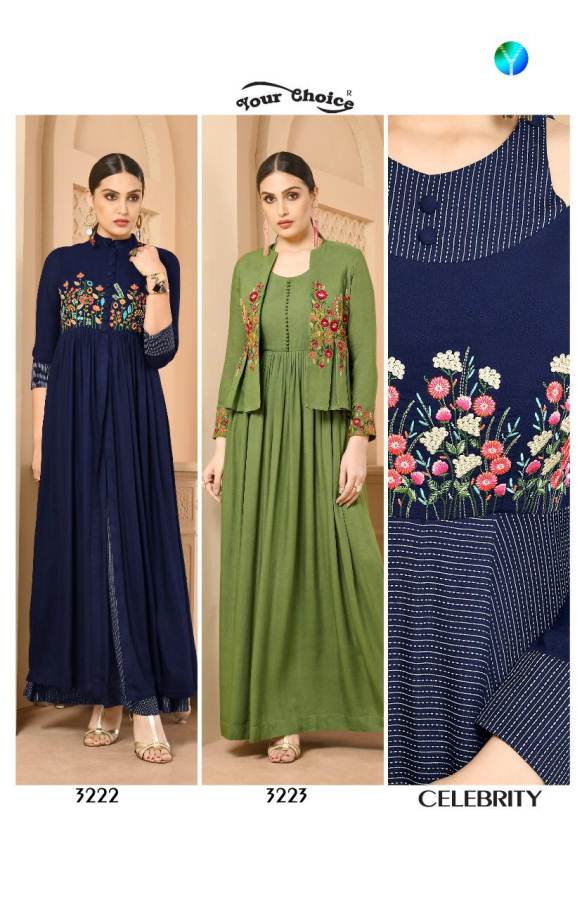 Celebrity By Your Choice Long Kurtis Catalogue