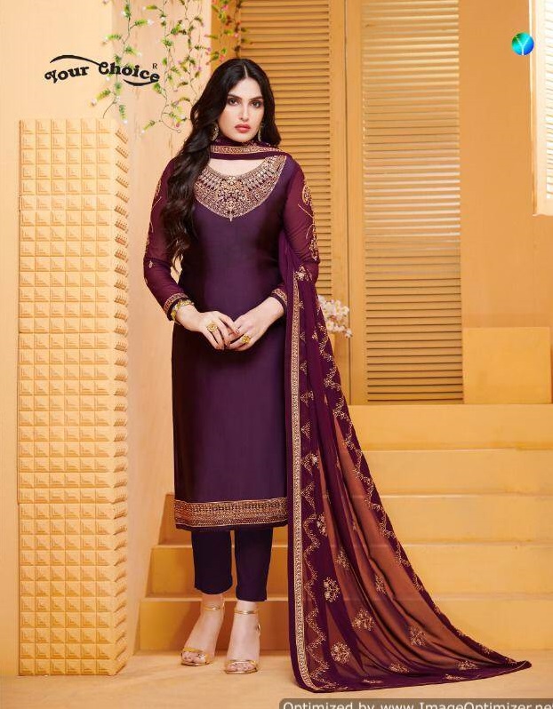 Gulzar Vol 2 By Yc Party Wear Georgette Salwar Suits Collection