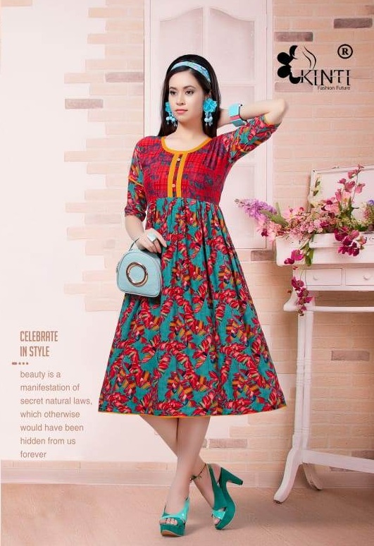 Gulkand By Kinti Printed Kurtis Catalogue