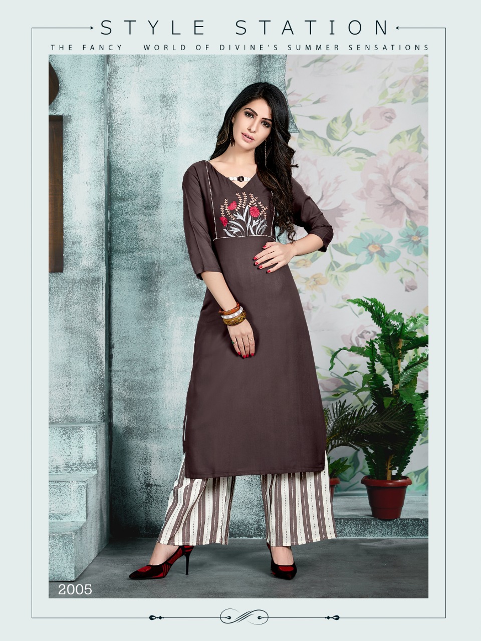Anishka Vol 2 By Manas Rayon Kurtis With Plazzo Collection