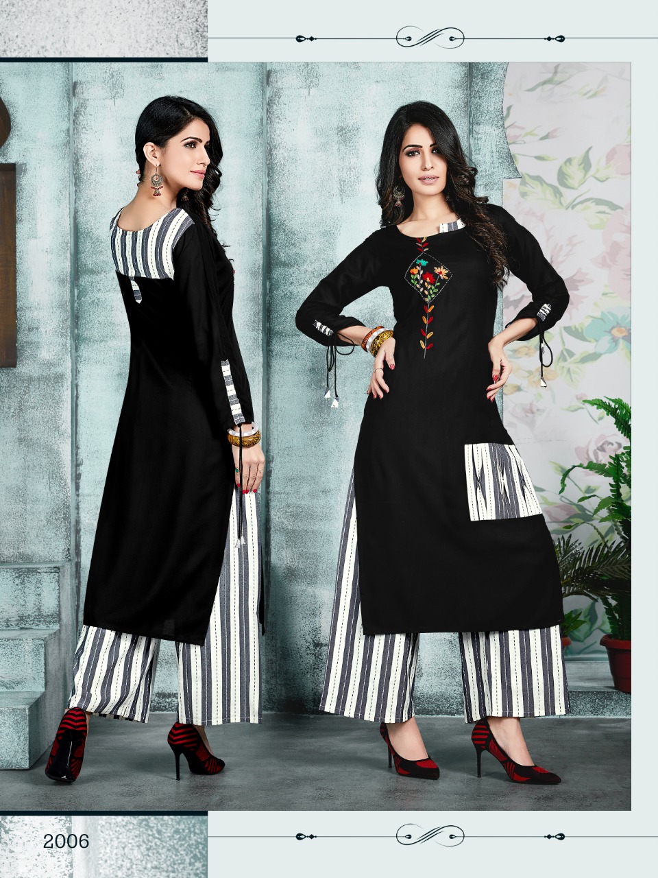 Anishka Vol 2 By Manas Rayon Kurtis With Plazzo Collection