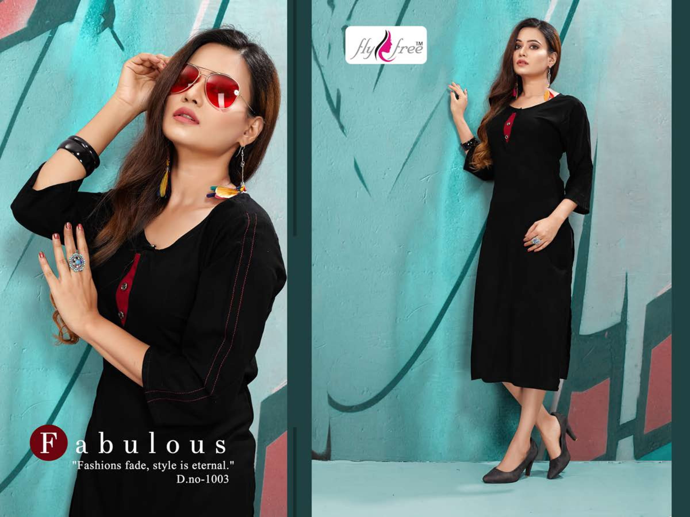 Archi By Fly Free Designer Kurtis Collection