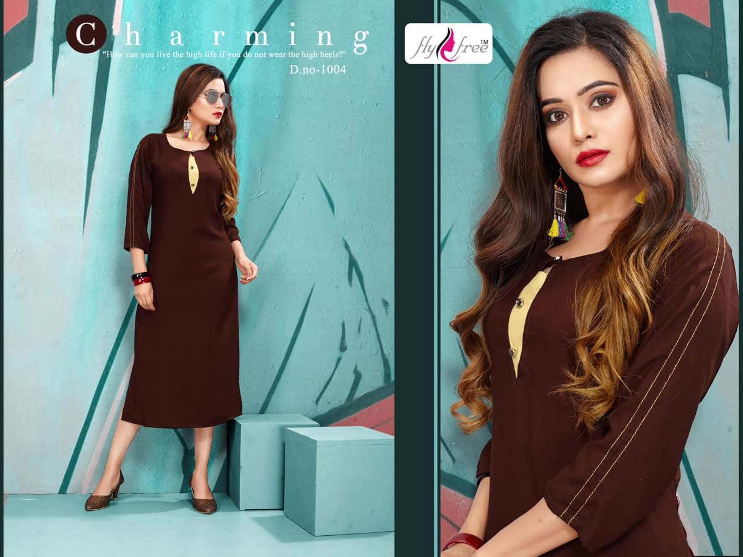 Archi By Fly Free Designer Kurtis Collection