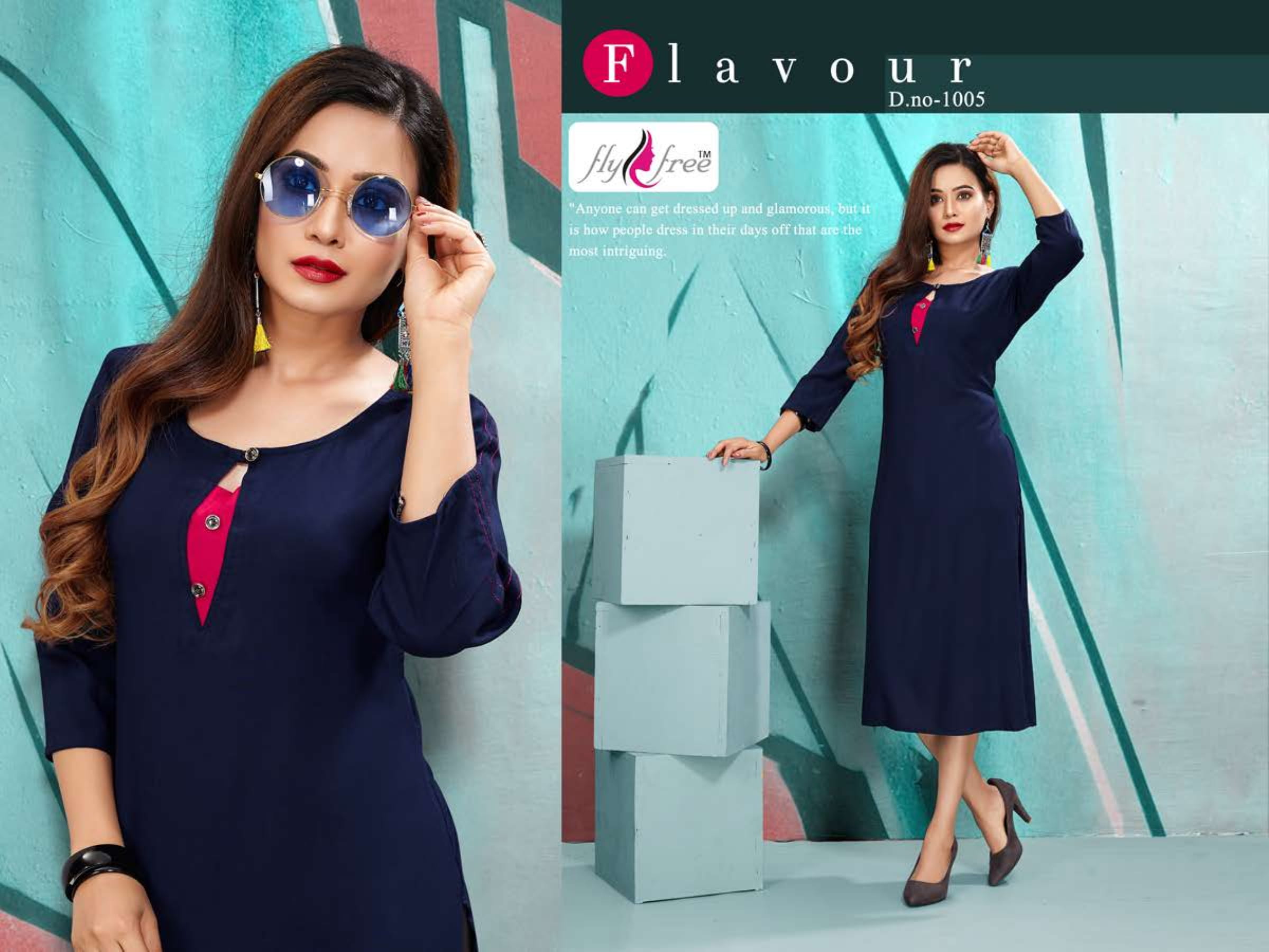 Archi By Fly Free Designer Kurtis Collection