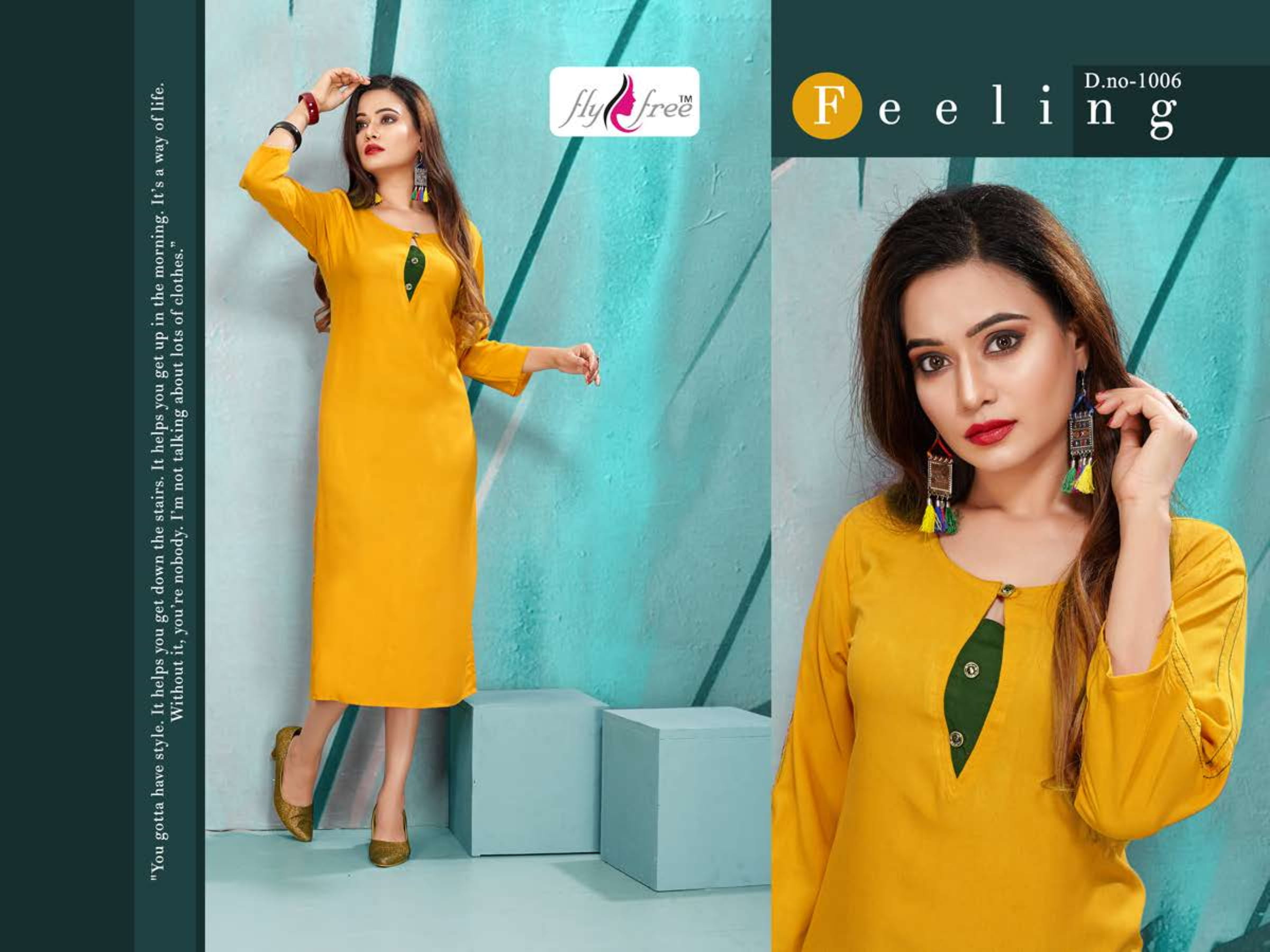 Archi By Fly Free Designer Kurtis Collection