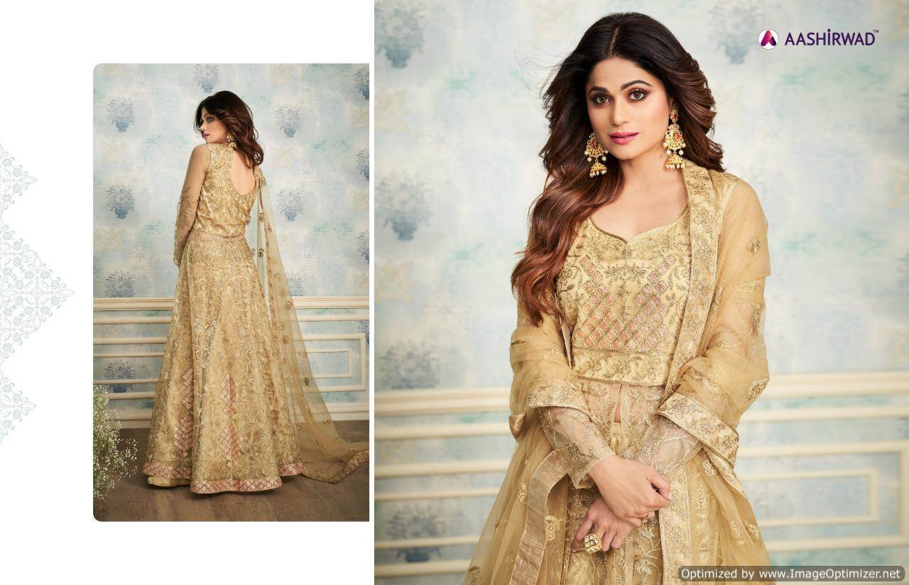 Sheesh Mahal  By Aashirwad Designer Wedding Wear Salwar Suits Collection