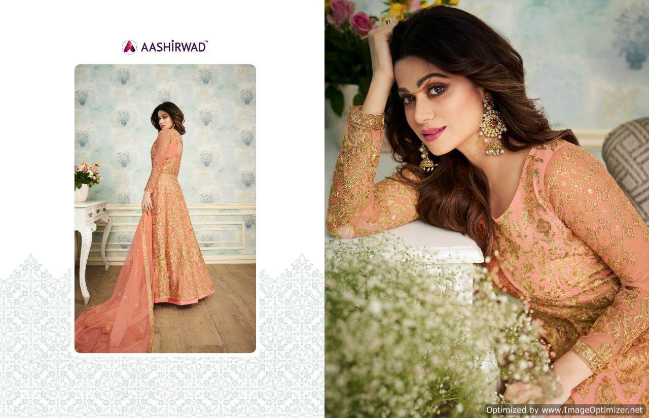Sheesh Mahal  By Aashirwad Designer Wedding Wear Salwar Suits Collection