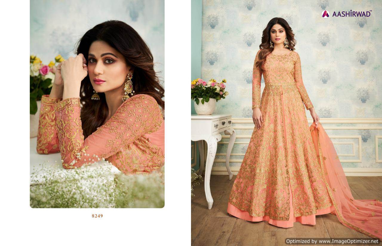Sheesh Mahal  By Aashirwad Designer Wedding Wear Salwar Suits Collection