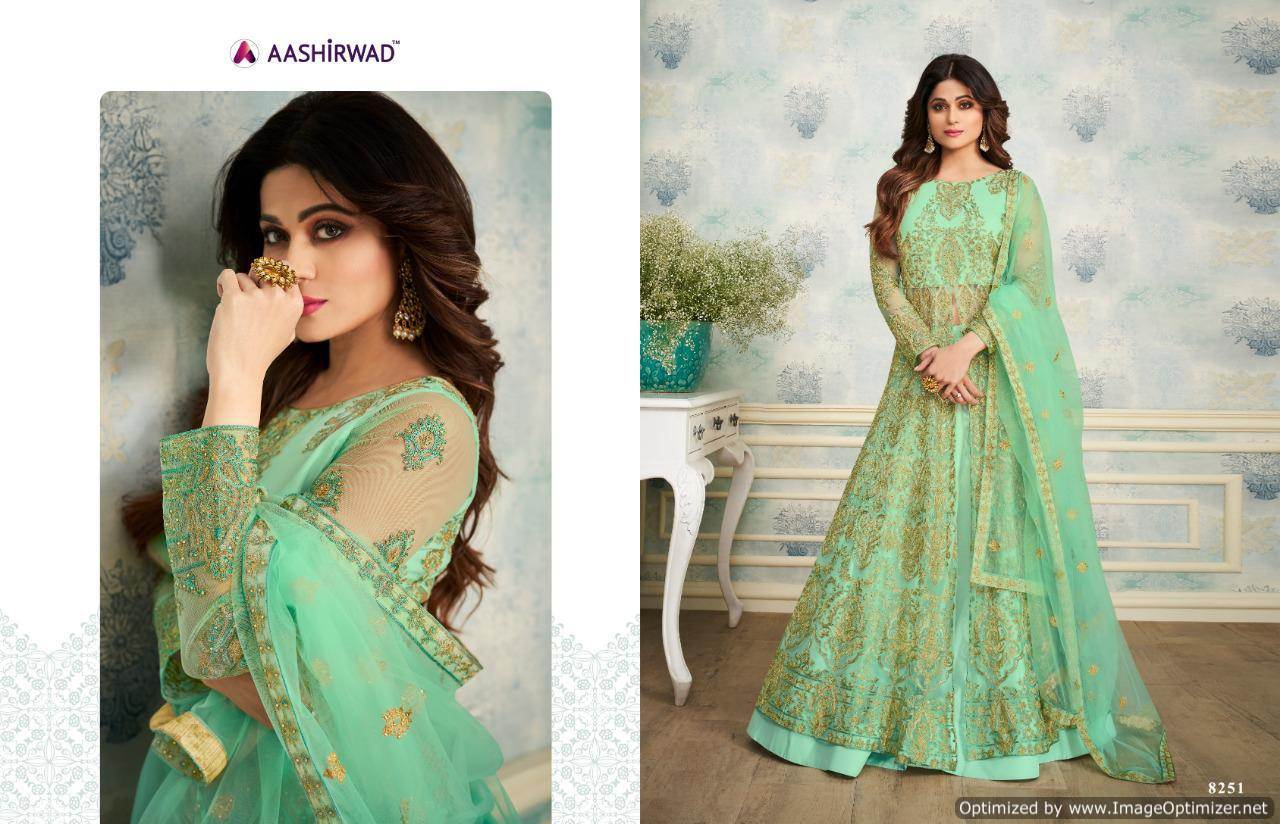 Sheesh Mahal  By Aashirwad Designer Wedding Wear Salwar Suits Collection