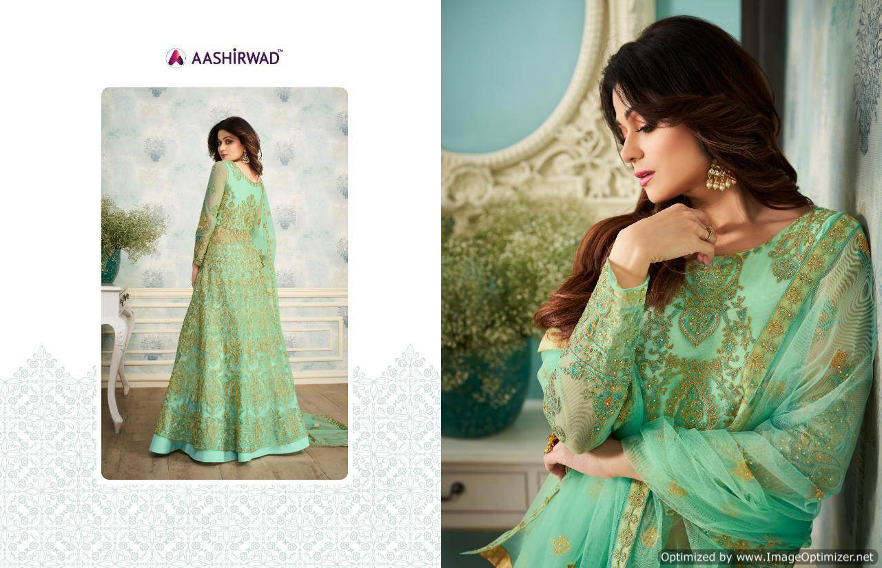 Sheesh Mahal  By Aashirwad Designer Wedding Wear Salwar Suits Collection