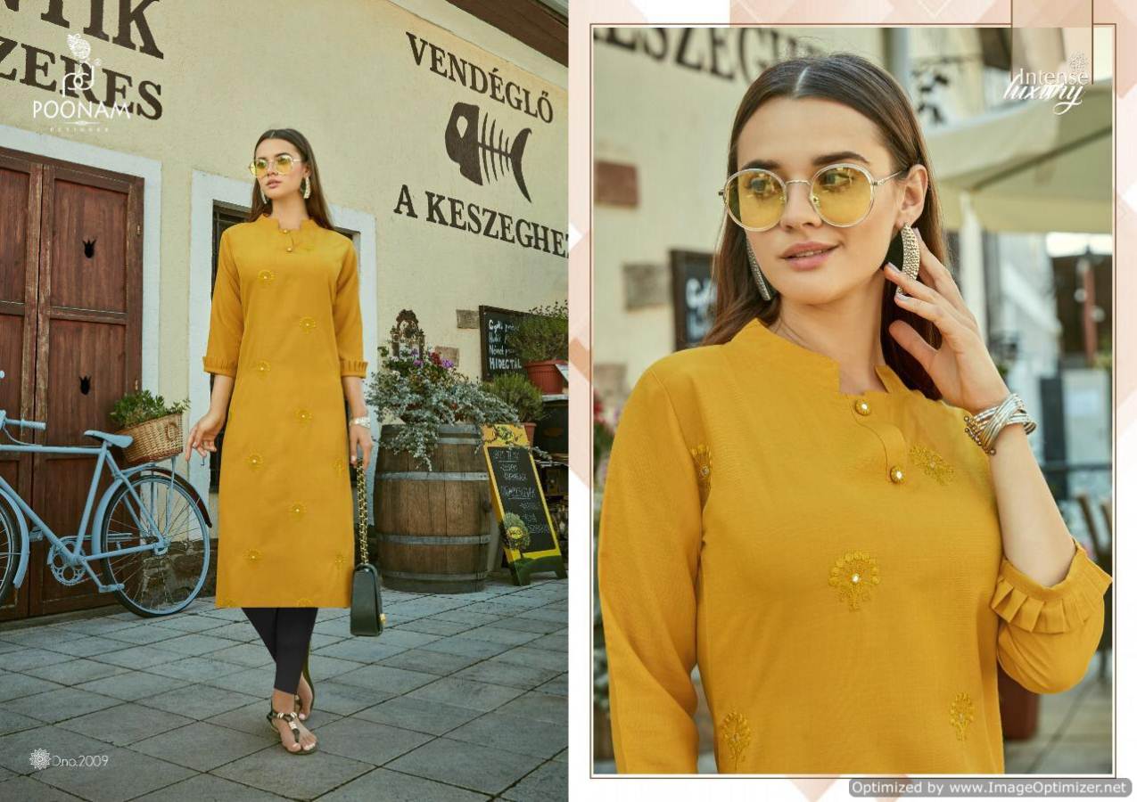 Asiana Vol 2 By Poonam Cotton Casual Wear Kurtis Collection