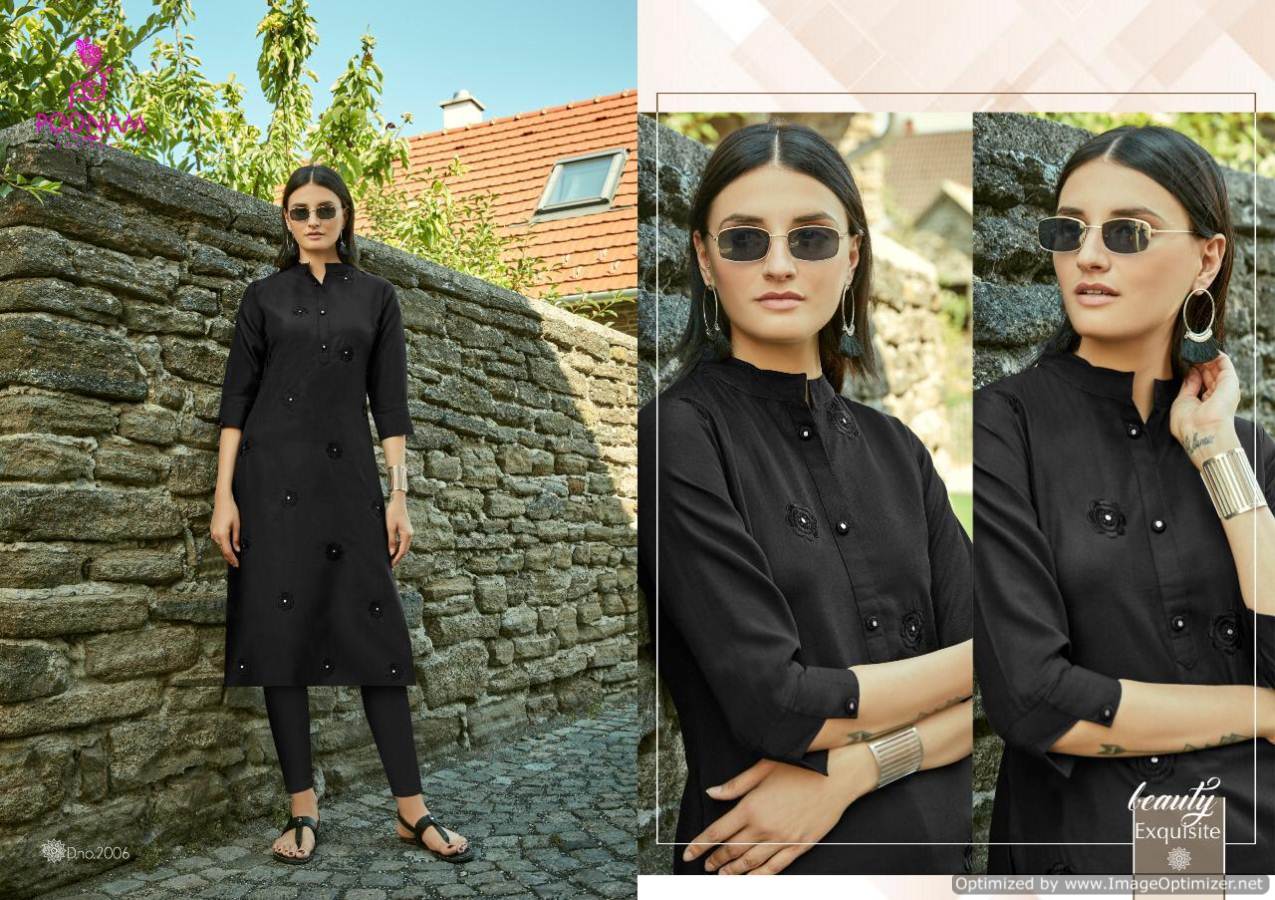 Asiana Vol 2 By Poonam Cotton Casual Wear Kurtis Collection
