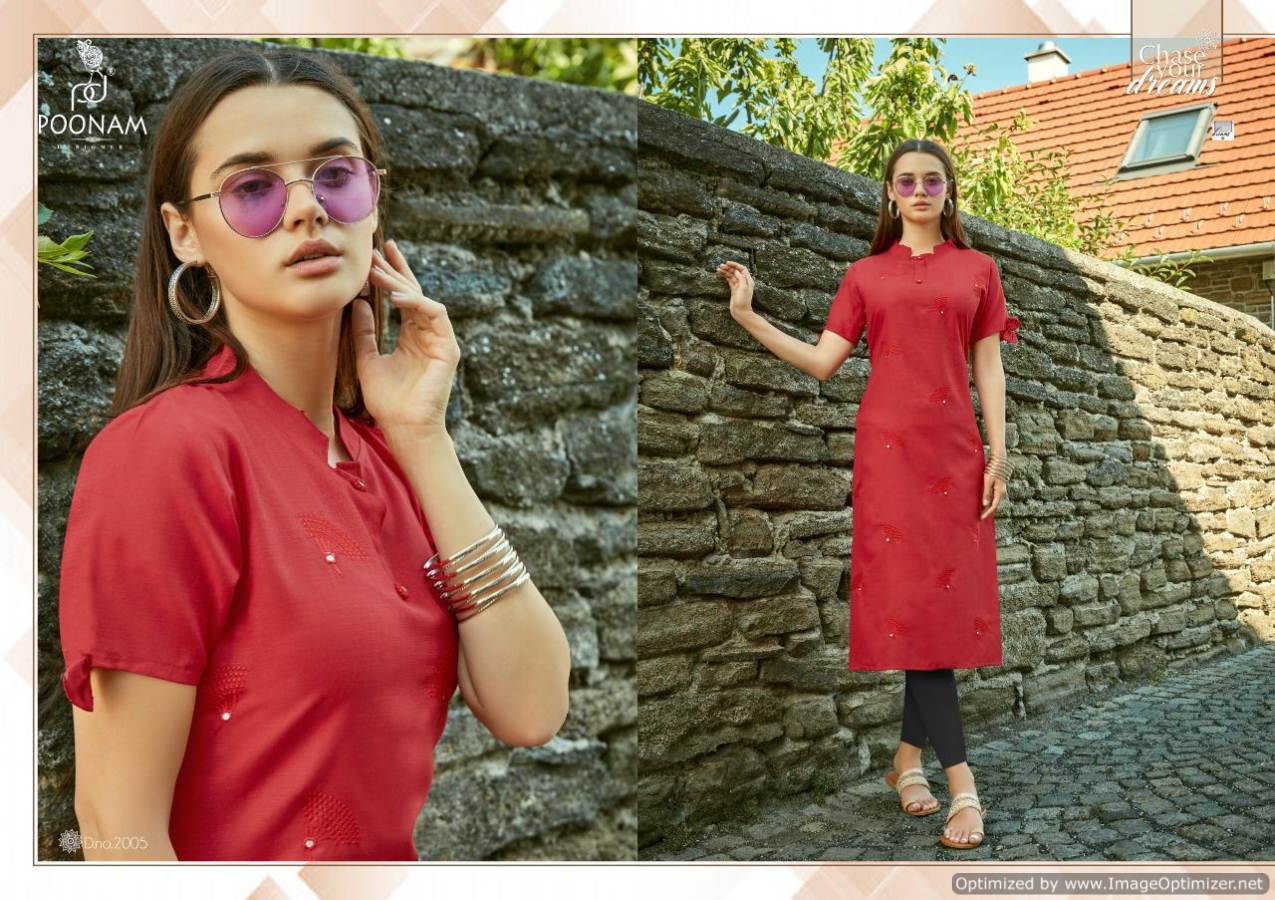 Asiana Vol 2 By Poonam Cotton Casual Wear Kurtis Collection