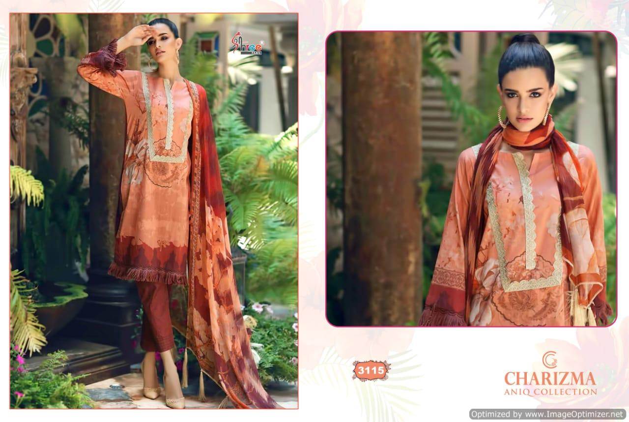Charizma Aniq By Shree Pakistani Salwar Suits Collection