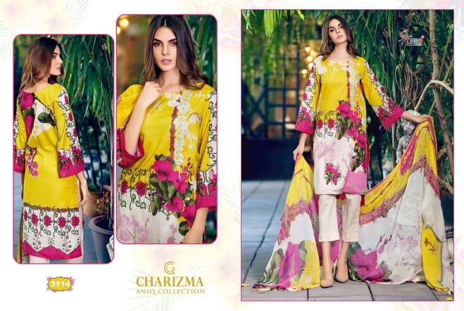 Charizma Aniq By Shree Pakistani Salwar Suits Collection