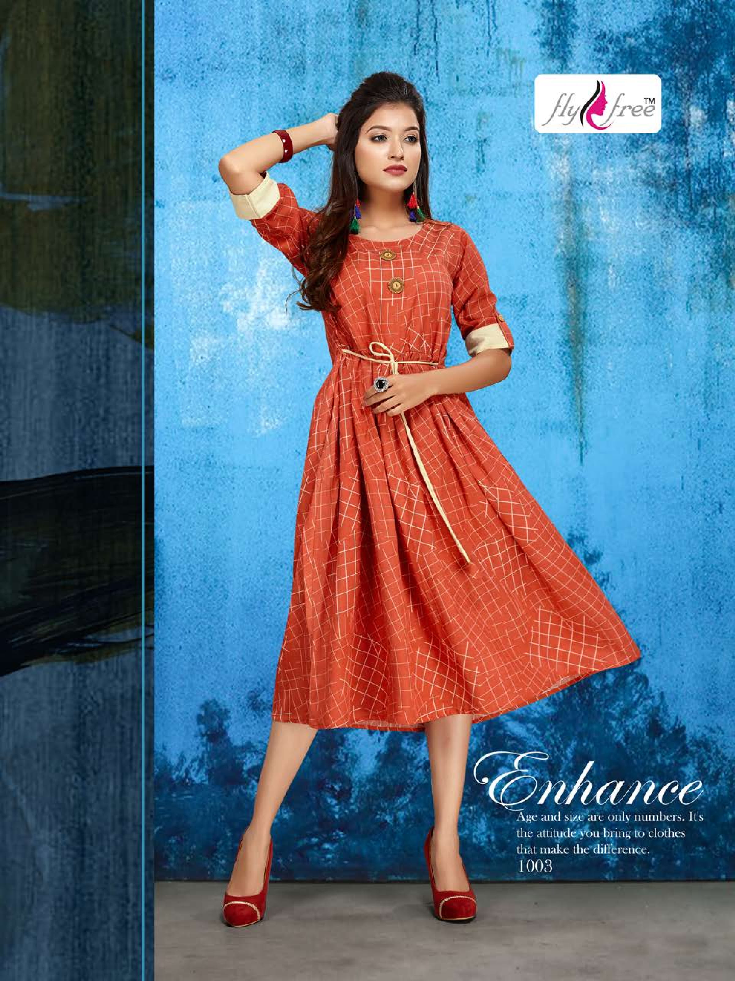 Dhara Vol 3 By Fly Free Heavy Printed Rayon Flex Kurtis Catalogue.