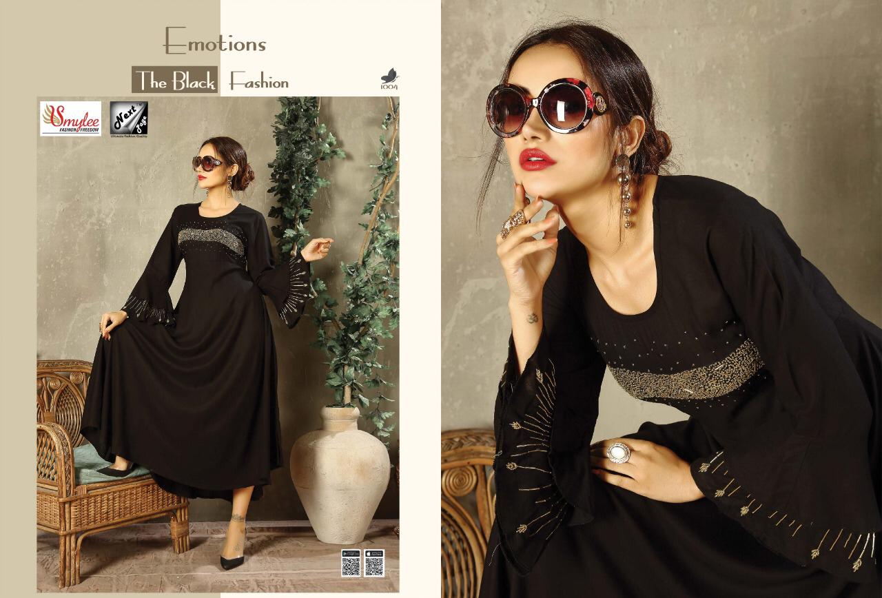 Emotions By Next Page Designer Party Wear Kurtis Catalogue
