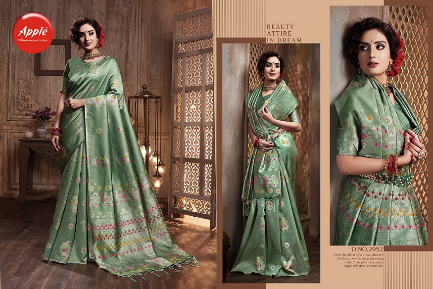 Ghoomar Vol 2 By Apple Designer Party Wear  Banarasi Silk Sarees Collection