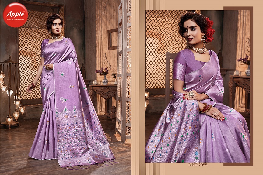 Ghoomar Vol 2 By Apple Designer Party Wear  Banarasi Silk Sarees Collection
