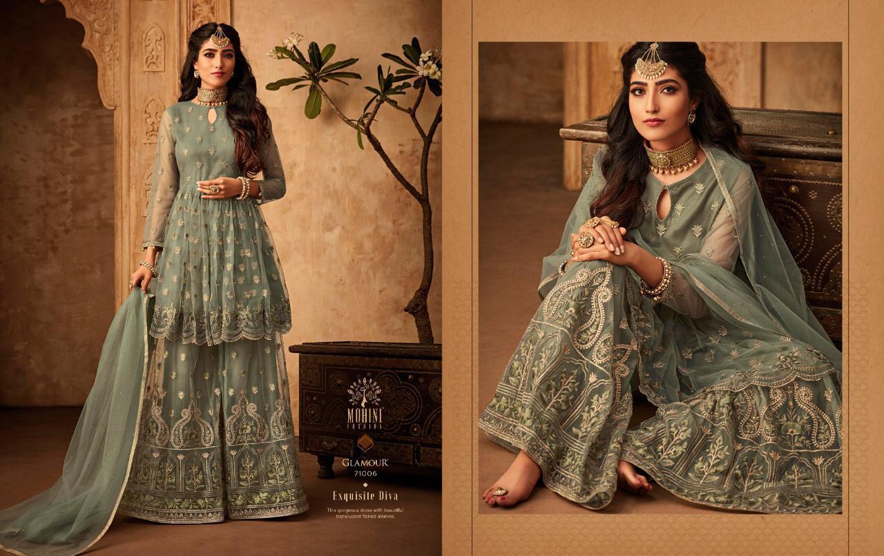 Glamour Vol 71 By Mohini Designer Embroidery Salwar Kameez Catalogue