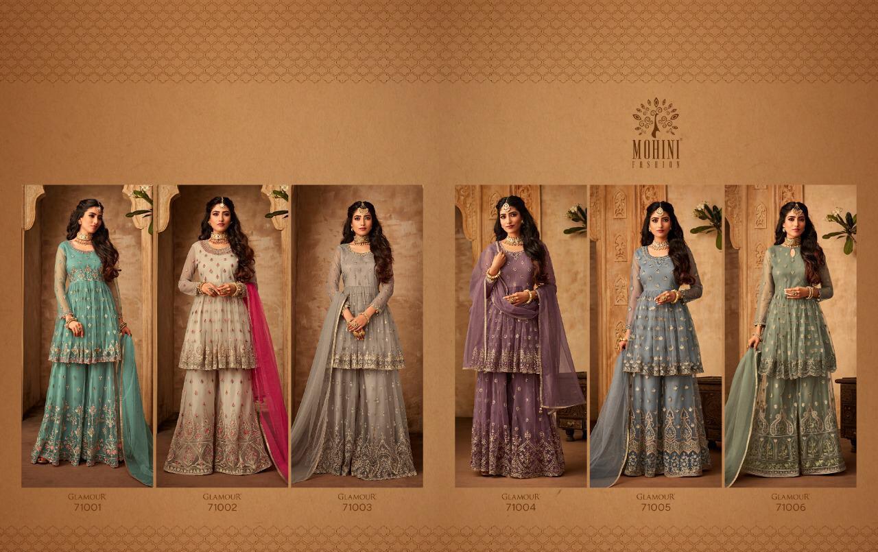 Glamour Vol 71 By Mohini Designer Embroidery Salwar Kameez Catalogue