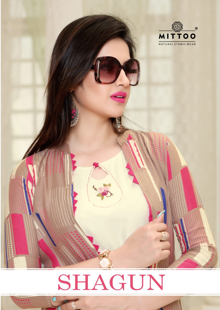 Mittoo Present Shagun Designer Kurtis Catalogue