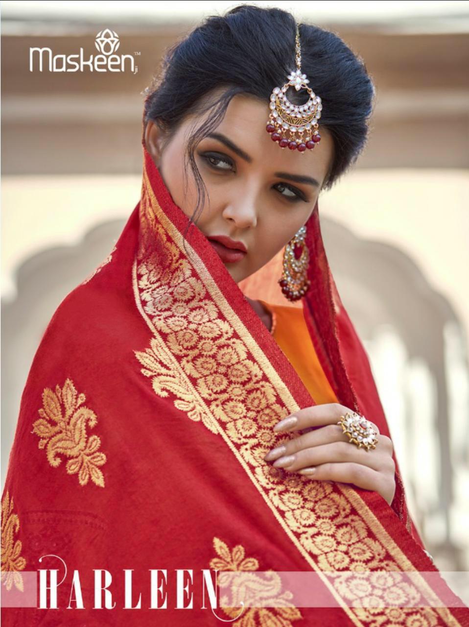 Maskeen Harleen 7801 By Maisha Designer Salwar Suits Collection