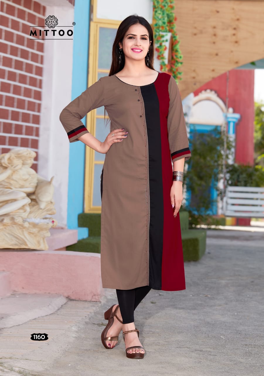 Palak Vol : 17 By Mittoo Casual Kurtis &  Designer Kurtis