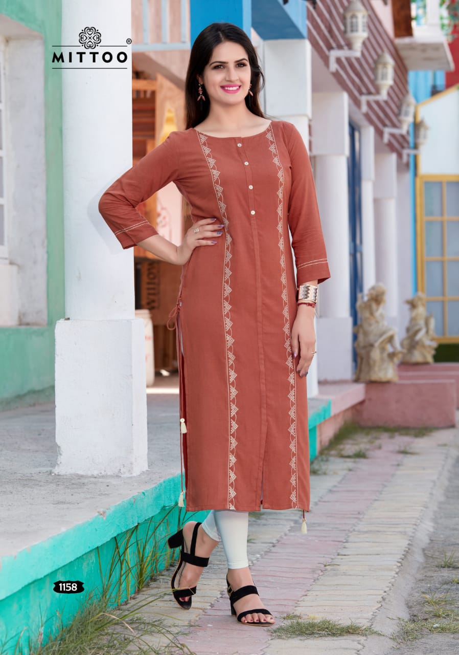 Palak Vol : 17 By Mittoo Casual Kurtis &  Designer Kurtis