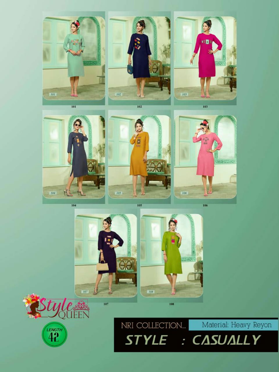 Jagdamba By Peacee Designers Casual Wear Kurtis Catalogue