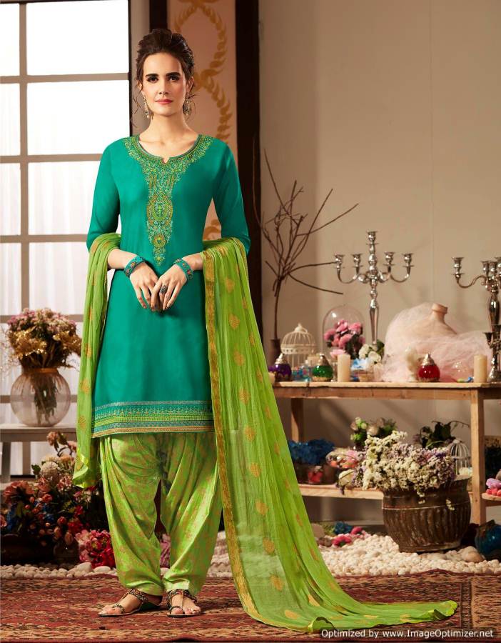 Rivaaz By Patiyala Vol 4 By Kajree Patiyala Jam Silk Ready Made Dress Collection
