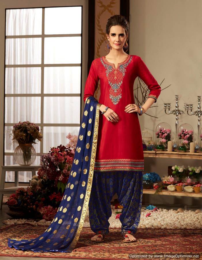 Rivaaz By Patiyala Vol 4 By Kajree Patiyala Jam Silk Ready Made Dress Collection